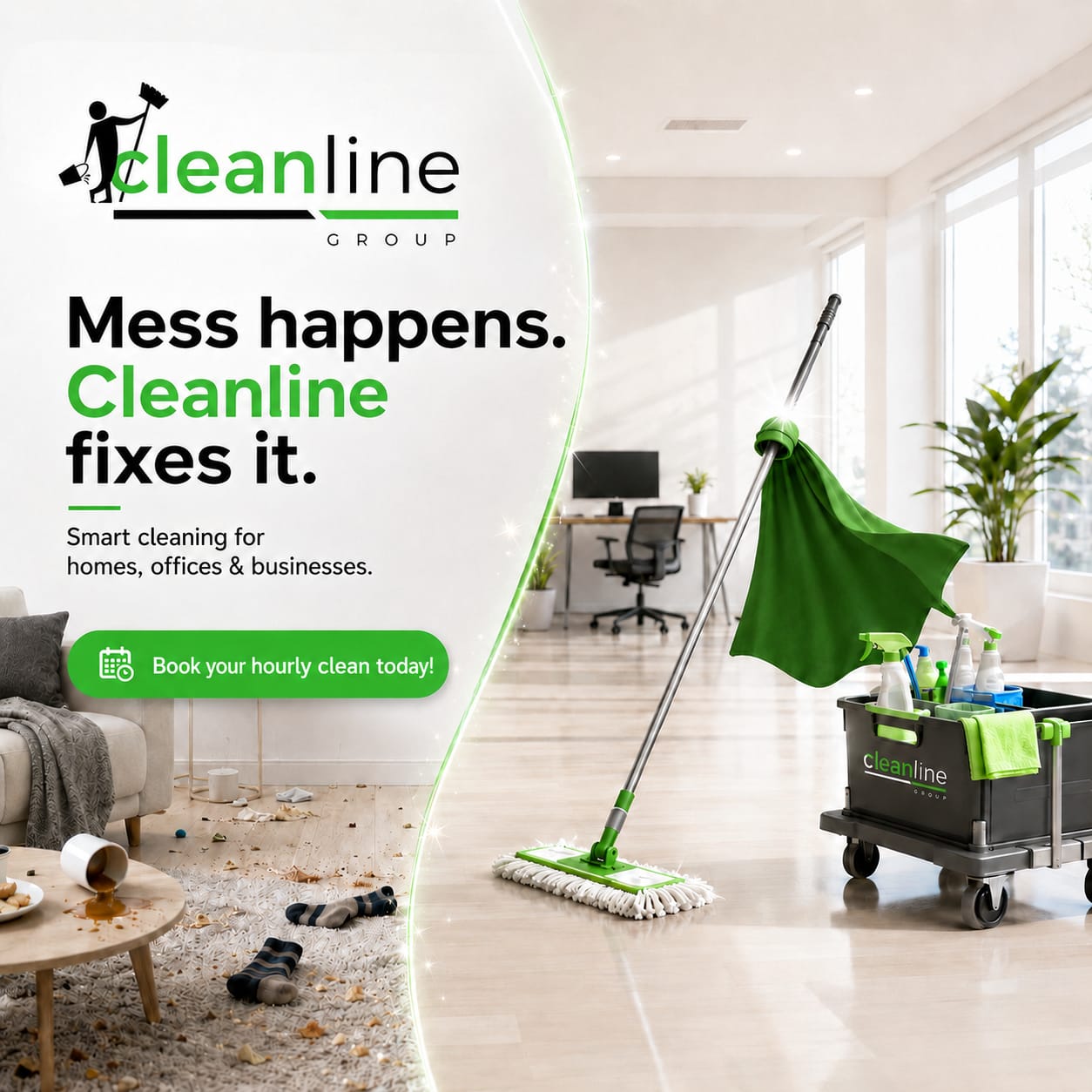 Cleanline cleaning work